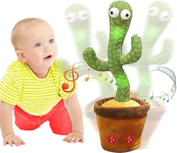 Lovely Dancing Talking Cactus Toy