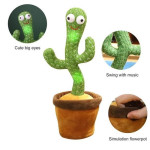 Lovely Dancing Talking Cactus Toy