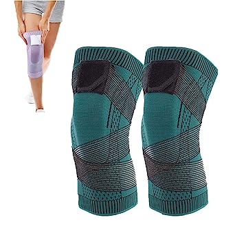 Knee Support (( ১ পায়ের ) Hi Quality Knee Pain Reducer - Green