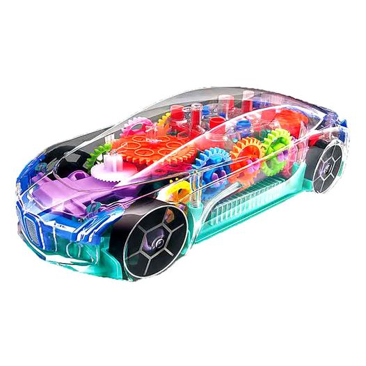 Rotating-Transparent-Gear-Car-with-Sound-Light