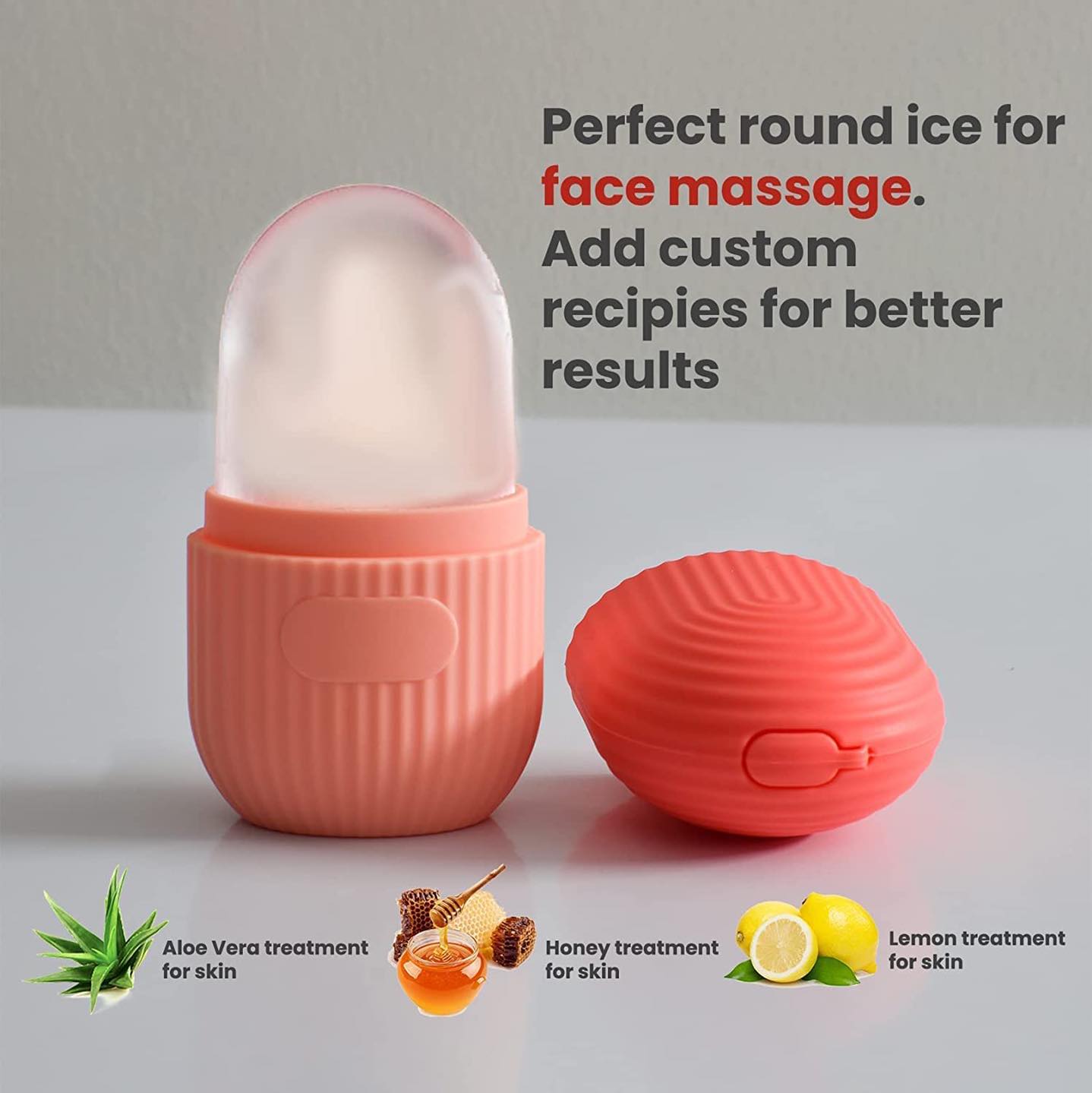 New premium Quality Ice Roller Face Massager to Brighten Complexion, Shrink and Tighten Pores