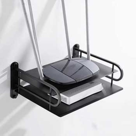 Wall Mounted Multilayer Router Stand