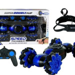 Toy Speed Pioneer Super Double Flip Wheel Device Stunt Car Remote Control F-63