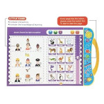 Kid's Intelligence Interactive Children Musical English Educational Phonetic Learning Book