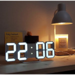 3D Large LED Table/Wall Alarm Clock