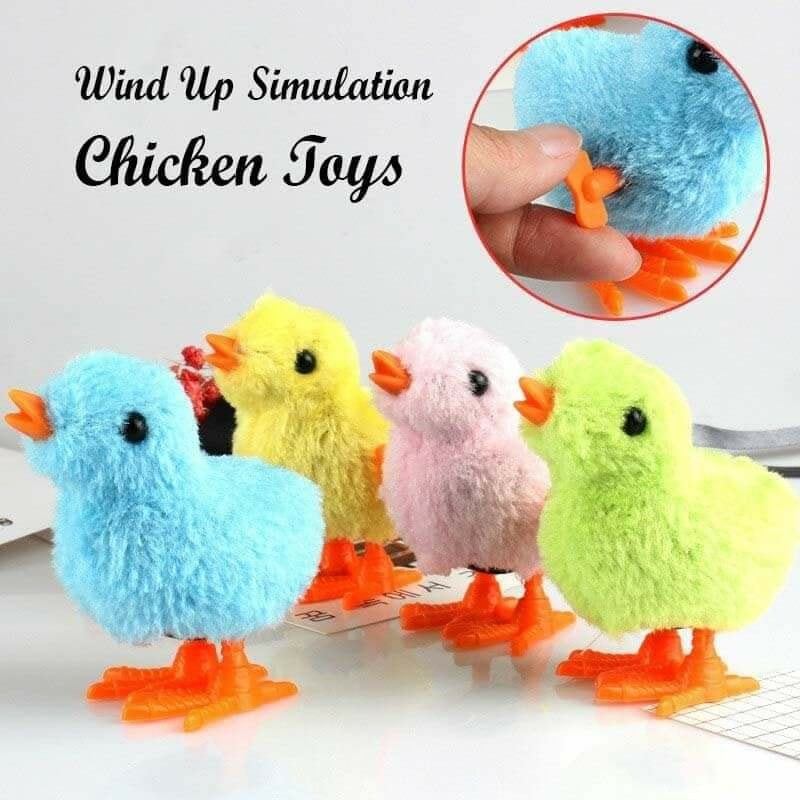 Chicken Toy mixed color 6pcs