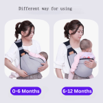 Baby Hug Carrier ( ০ থেকে ২৪ মাস বাবুদের জন্য )