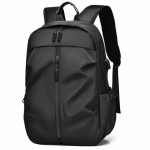 (Moneybag Free ) Waterproof Multi-Functional Laptop Backpack Black