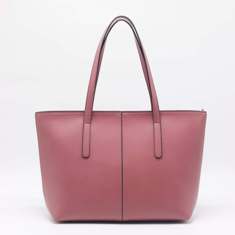 Fashion Simple Shoulder Tote Bag (pink)