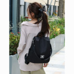 Women Large Capacity Outdoor Tote Bag ( Black )