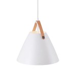 Snail Mouth Single -Head Chandelier, Nordic -Style Metal Pendant Lamp