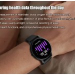 ph S88 Smart Watch 1.39 Inch Touch Screen Fitness Tracker Smartwatch Heart Rate Blood Oxygen Sleep Monitor Waterproof Watch