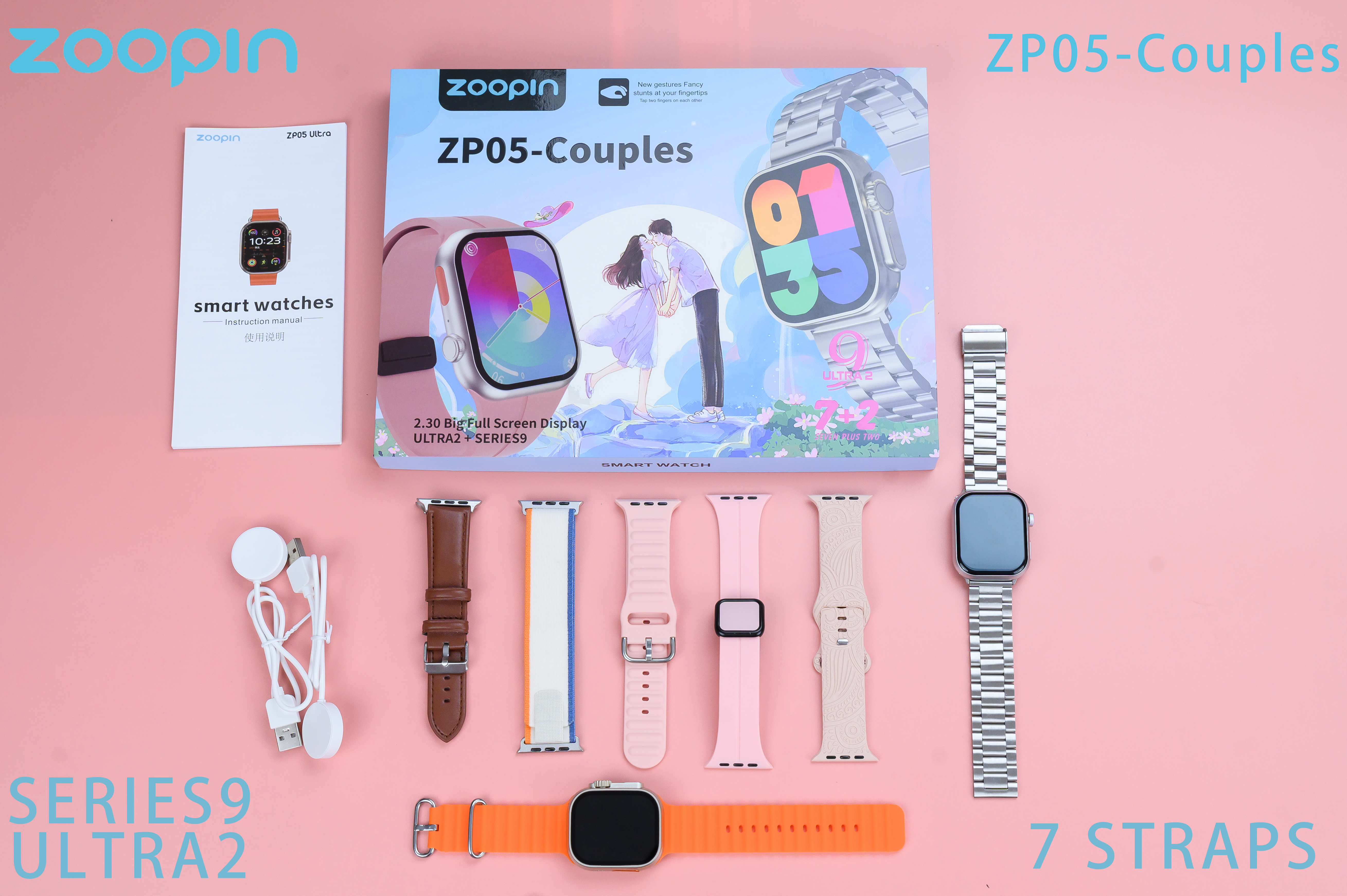 Zoopin Zpo5 - Couples Smart Watch