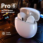 Air Pro 6 TWS Wireless Bluetooth Headphone