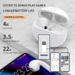 Air Pro 6 TWS Wireless Bluetooth Headphone -White