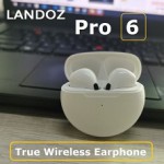 Air Pro 6 TWS Wireless Bluetooth Headphone -White